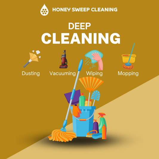 deep cleaning, premium cleaning materials, quality clean, top-tier service, dusting, vacuuming, wiping, mopping